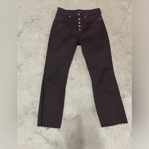 Banana Republic Mid-Rise Crop Flare Jeans